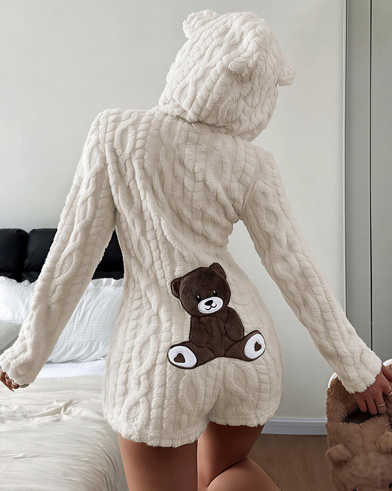 SHESHAPE™ Teddy Cozy Onesie