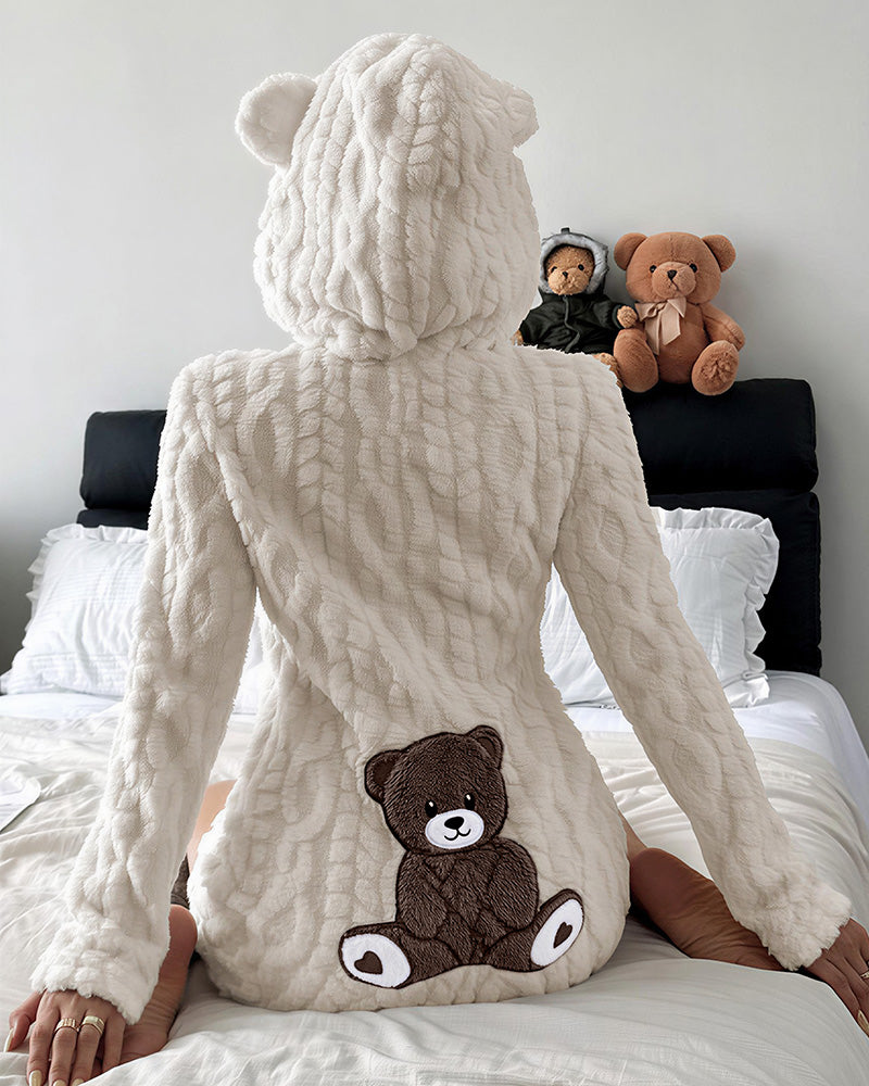 SHESHAPE™ Teddy Cozy Onesie