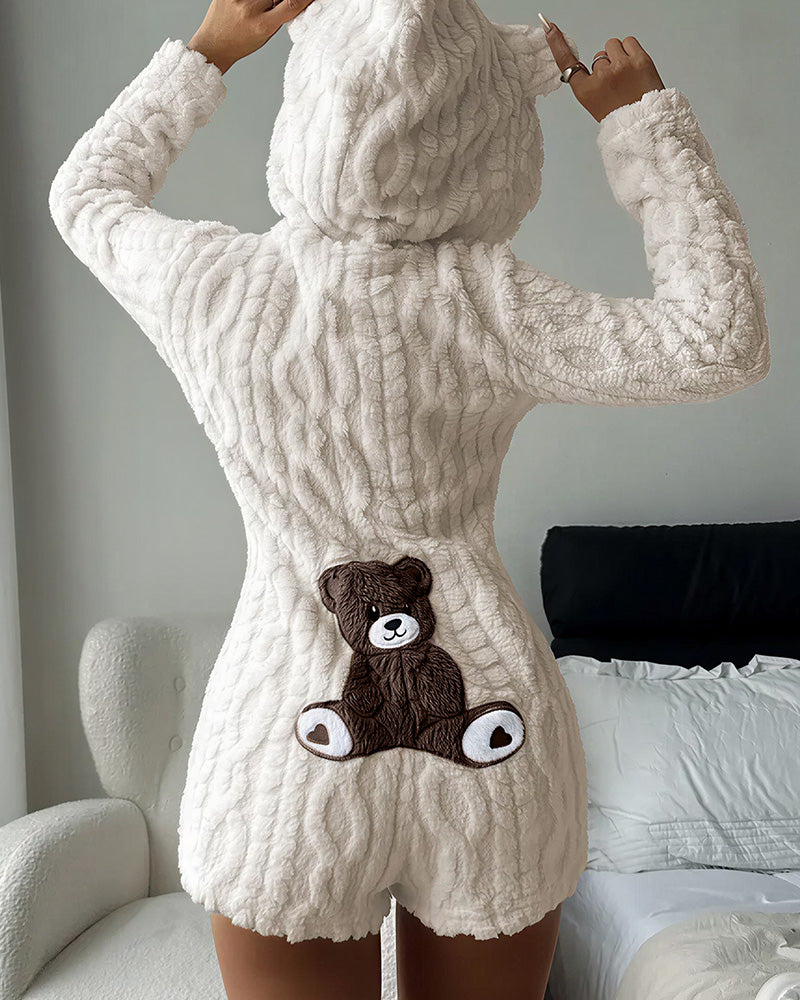 SHESHAPE™ Teddy Cozy Onesie