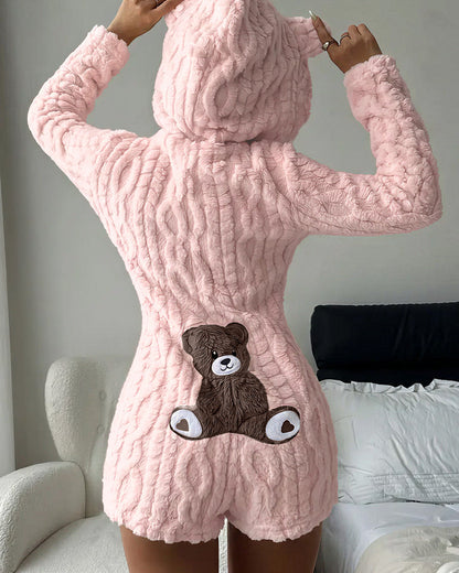SHESHAPE™ Teddy Cozy Onesie